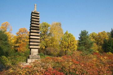 Autumn in Japanese Garden