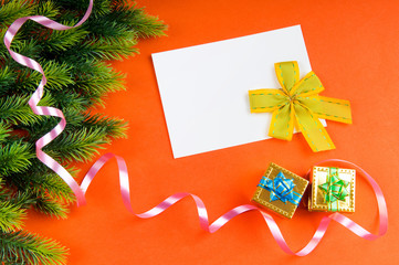 Festive concept for your message