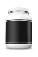Blank medicine bottle