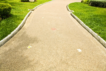 Obraz premium Parks footpath , Outdoor