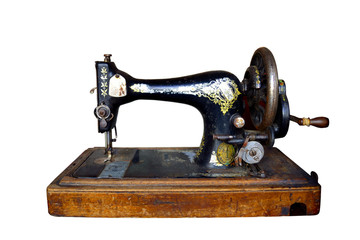 old sewing machine