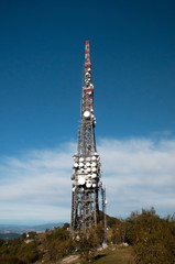 Big television tower