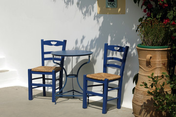 Zia village on Kos Island, Dodecanese, Greece