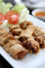 Spring Roll also known as Egg Roll