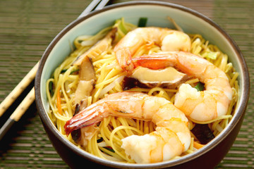 Stir fried Noodle with prawn