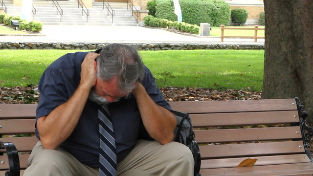 Depressed Salesman