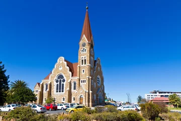 Foto auf Acrylglas Antireflex Christuskirche, Windhoek, Namibia © Jan Schuler