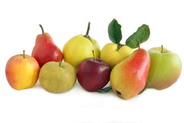 various fruits