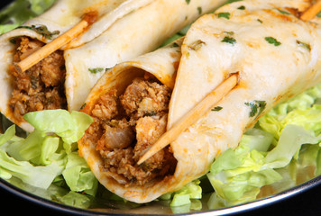 Chicken Tikka Kebab Wraps