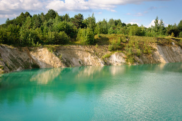 Old Chalk quarry