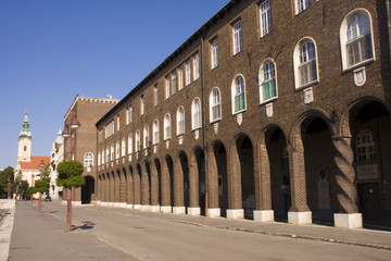 Arcade in the Dom Square, Szeged