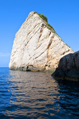 Fototapeta na wymiar Cliffs on Zakynthos island - Greece