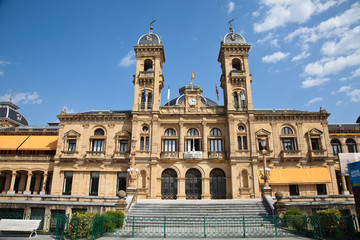 Fototapeta na wymiar Rada Miejska w San Sebastián