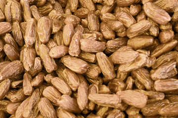 background with dried dates