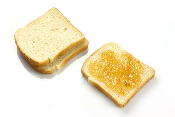 Pane con marmellata - Bread with jam