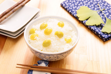 銀杏ご飯