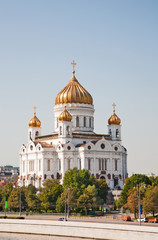Fototapeta na wymiar Cerkiew Chrystusa Zbawiciela w Moskwie