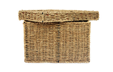 Semi-Opened Wicker Box