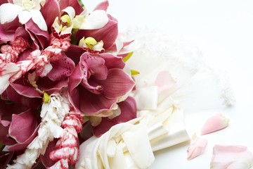 Fototapeta na wymiar orchid bouquet
