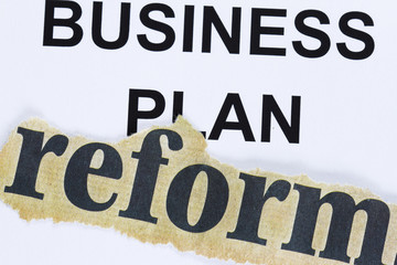 Reform of business plan