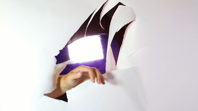 fumbling hands