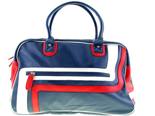sports bag isolated on white background