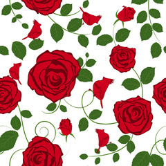 floral seamless pattern