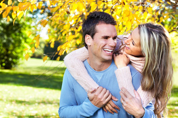 Fototapeta premium Happy couple.