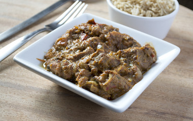 Lamb Curry & Rice