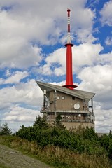 Television transmitter on Lysa hora