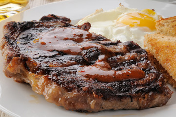 Steak breakfast