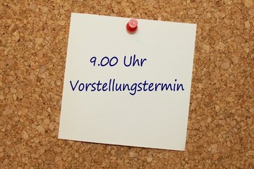 vorstellungstermin