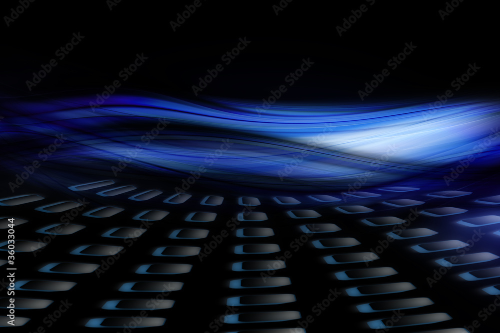 Fototapete abstract elegant wave background design with space for your text