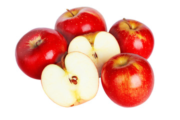 red apples