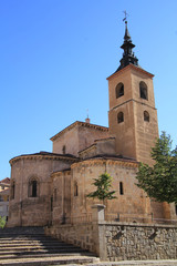 Fototapeta na wymiar Church of San Martin Segovia, Spain