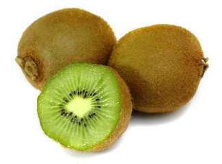 Isolated fruits - Kiwi