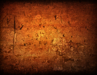Brown grungy wall