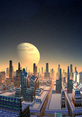 Futuristic City On An Alien Planet Part 3