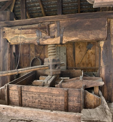 historic wine press