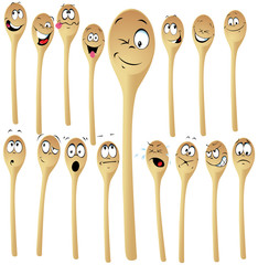 wooden spoon cartoon