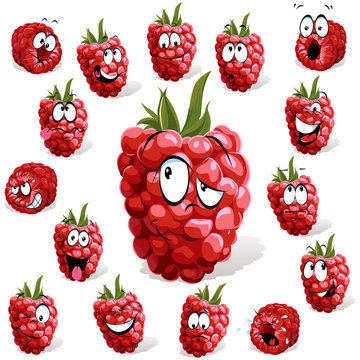 Raspberry Cartoon Images – Browse 327 Stock Photos, Vectors, and Video |  Adobe Stock