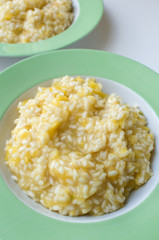 risotto con zucca
