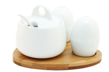 Cafe condiments