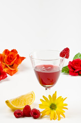 Himbeer-Zitronen-Drink