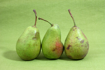 Grüne Birnen