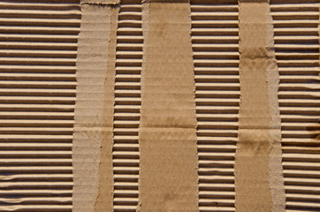 Packing box wall background.