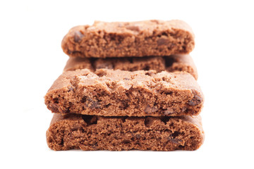 Schokoladenkekse aus Mürbeteig