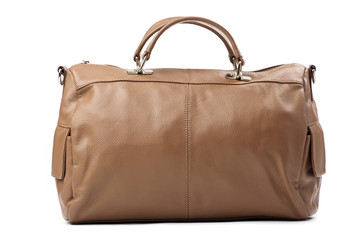 Female handbag isolated over white