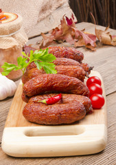 polnische Wacholder Wurst