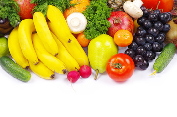 fruits and vegetables